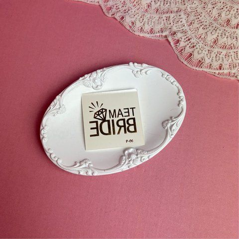 Тату на дівич-вечір Bride/Team Bride золото (1шт) ДВ-ТТ-12 фото