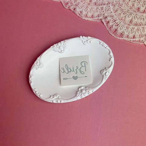 Тату на дівич-вечір Bride/Team Bride срібло (1шт) ДВ-ТТ-1 фото