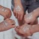 Тату на дівич-вечір Bride/Team Bride срібло (1шт) ДВ-ТТ-1 фото 2